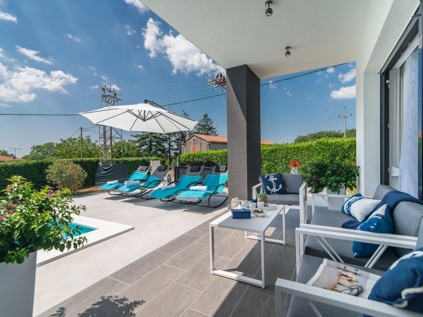 Beautiful newly built Villa Oleandra for up to 5 persons, with private pool