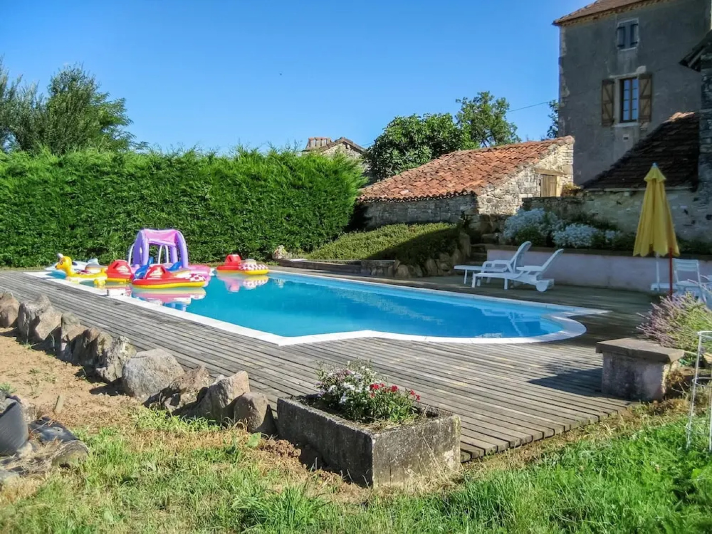 House With 4 Bedrooms in Lherm, With Private Pool, Furnished Terrace a