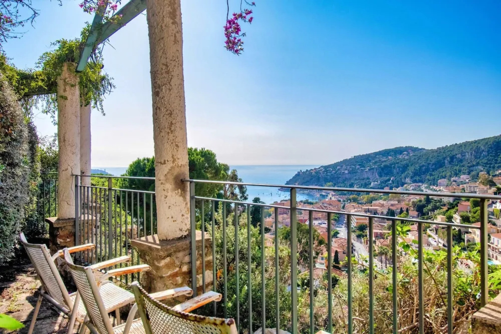 House With 3 Bedrooms in Villefranche-sur-mer, With Wonderful sea View, Enclosed Garden and Wifi - 3 km From the Beach