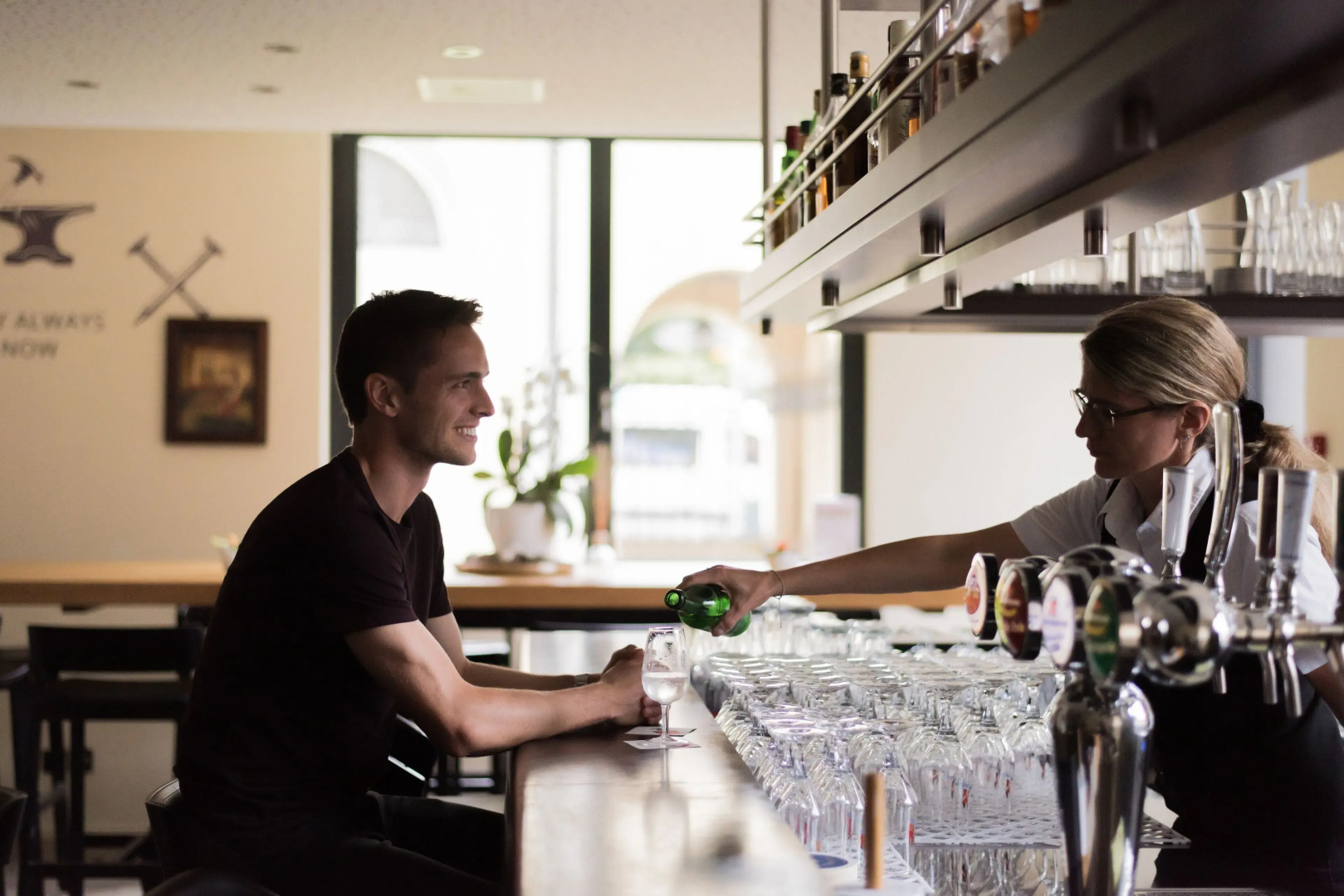 Hotel one66 (free parking garage)