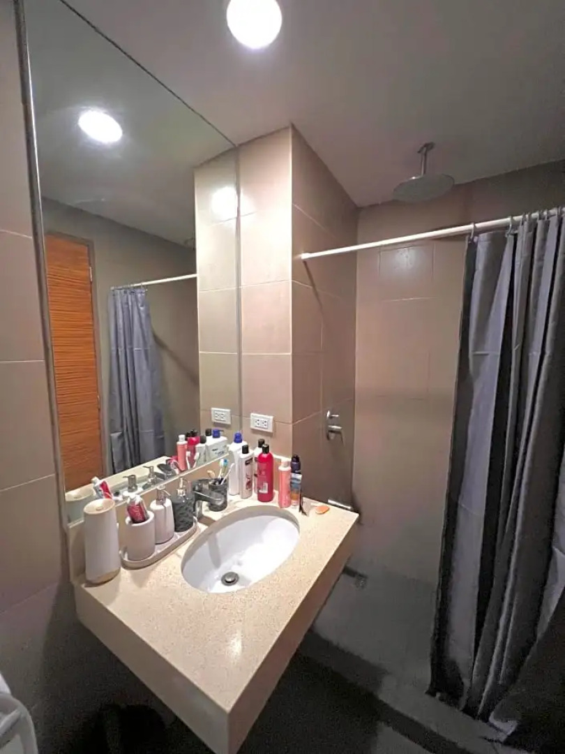 New Cozy 2 bedroom unit condotel for staycation with living room and kitchen set with pool