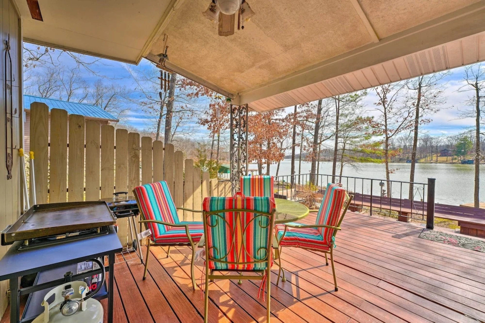 Lakefront Vacation Rental w/ Deck & 2 Docks!