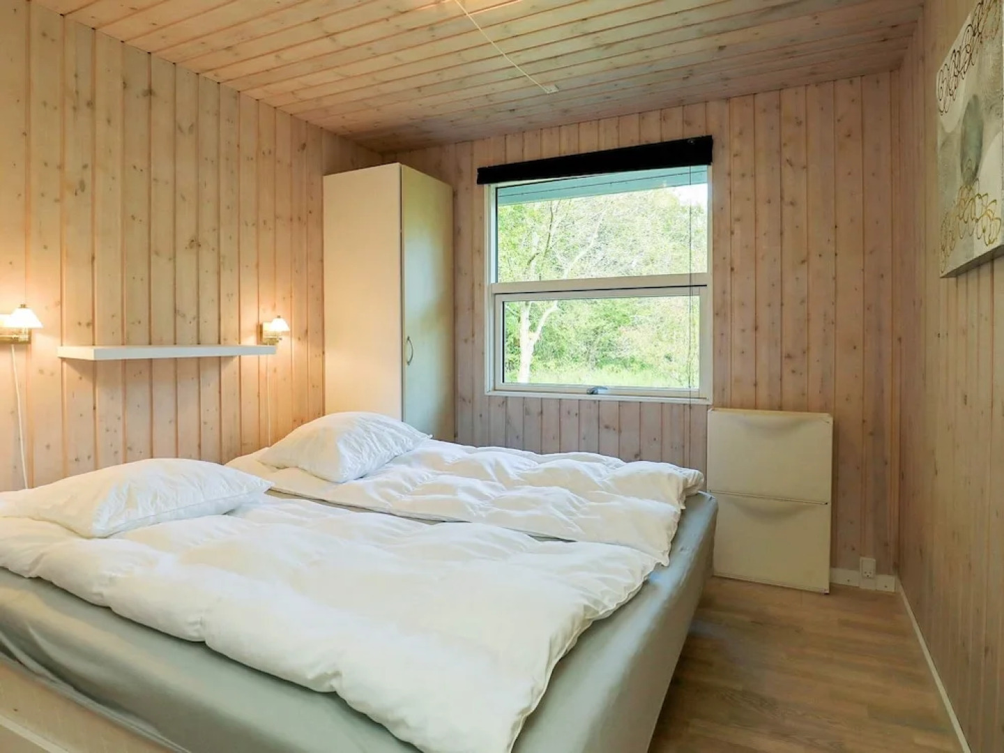 Modern Cabin in Logstor With Fireplace