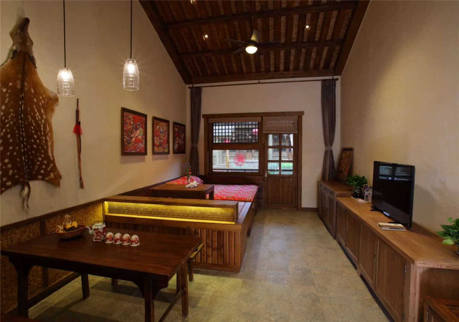 Changbaishan Luneng Resort Timberwood Lodge