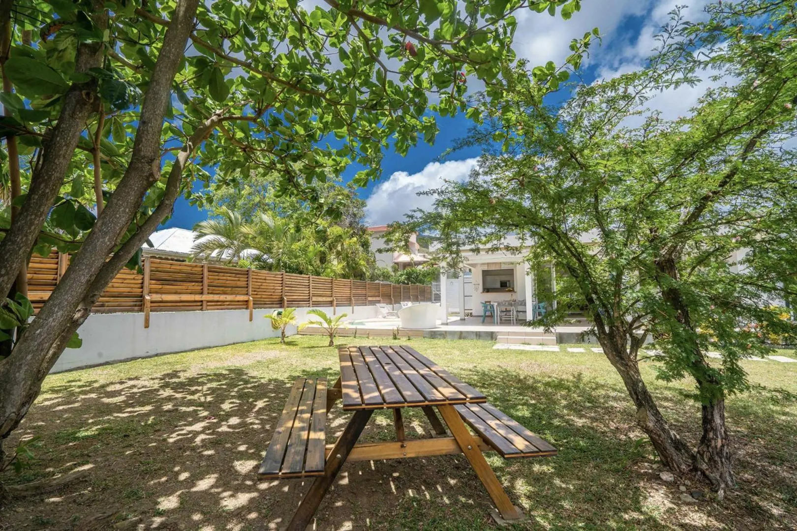 Villa Bel'Amandier : 3ch, bac à punch à 2min à pied de la plage