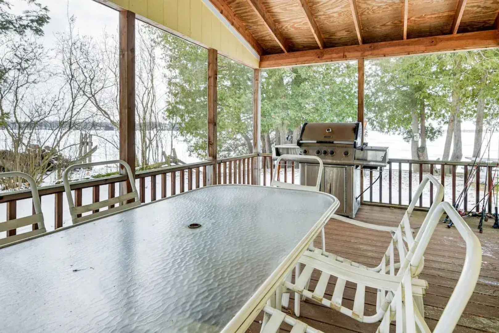 Waterfront North Hero Home w/ Screened Porch