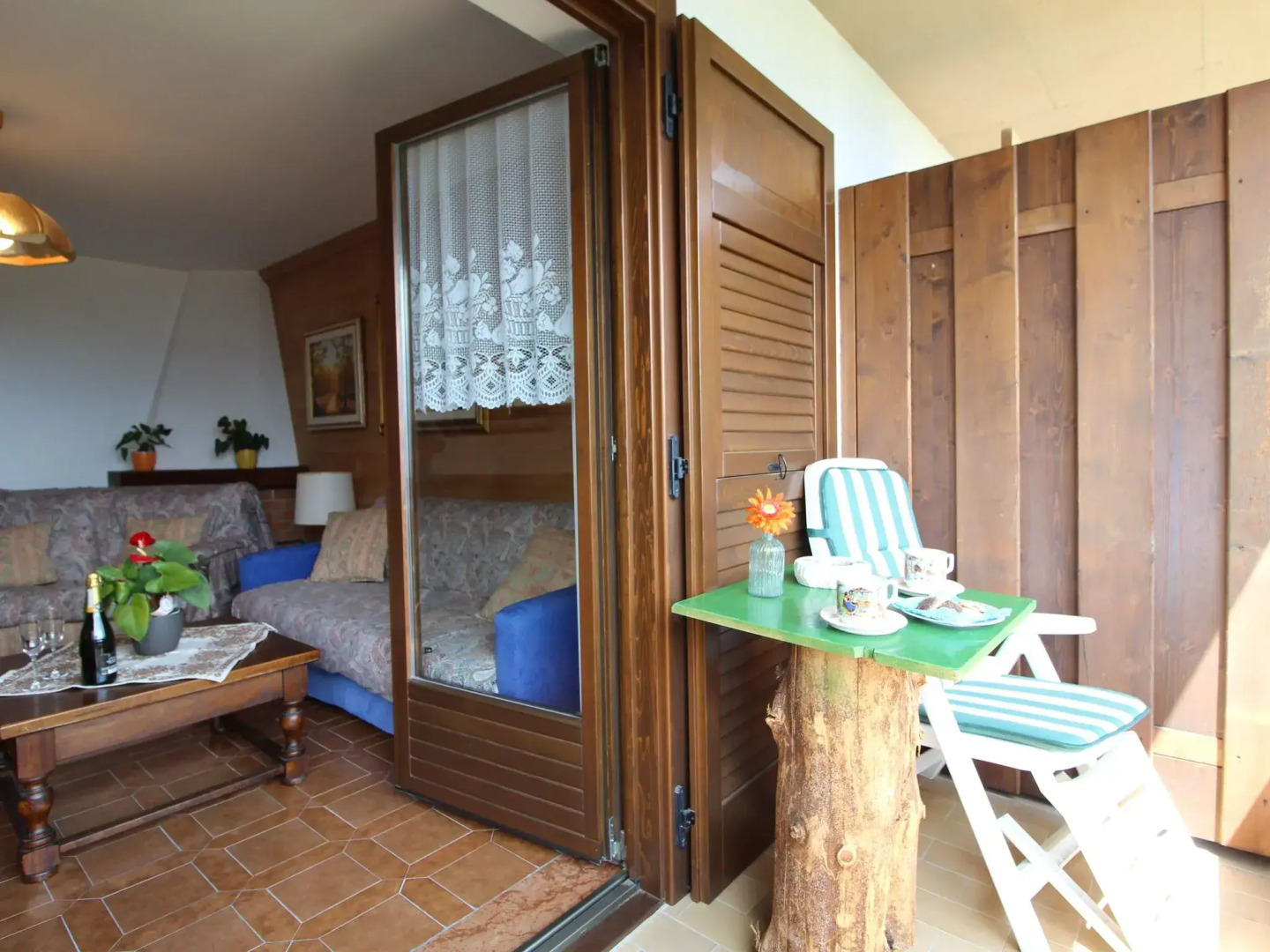 Attractive apartment in Carano with balcony/terrace