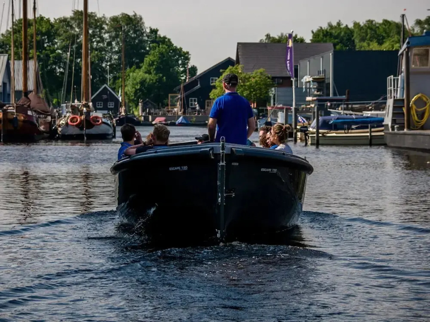 Bungalow Near De Alde Feanen With Boat