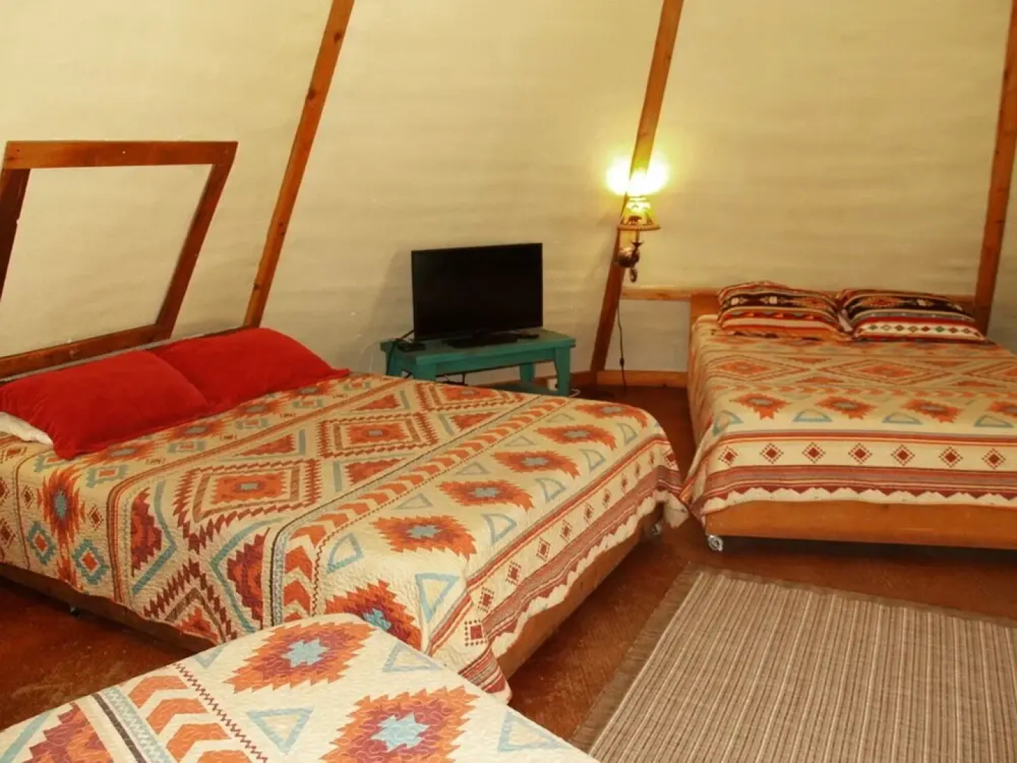 Yellow Flower Tipis 5 on Guadalupe River - Campsite