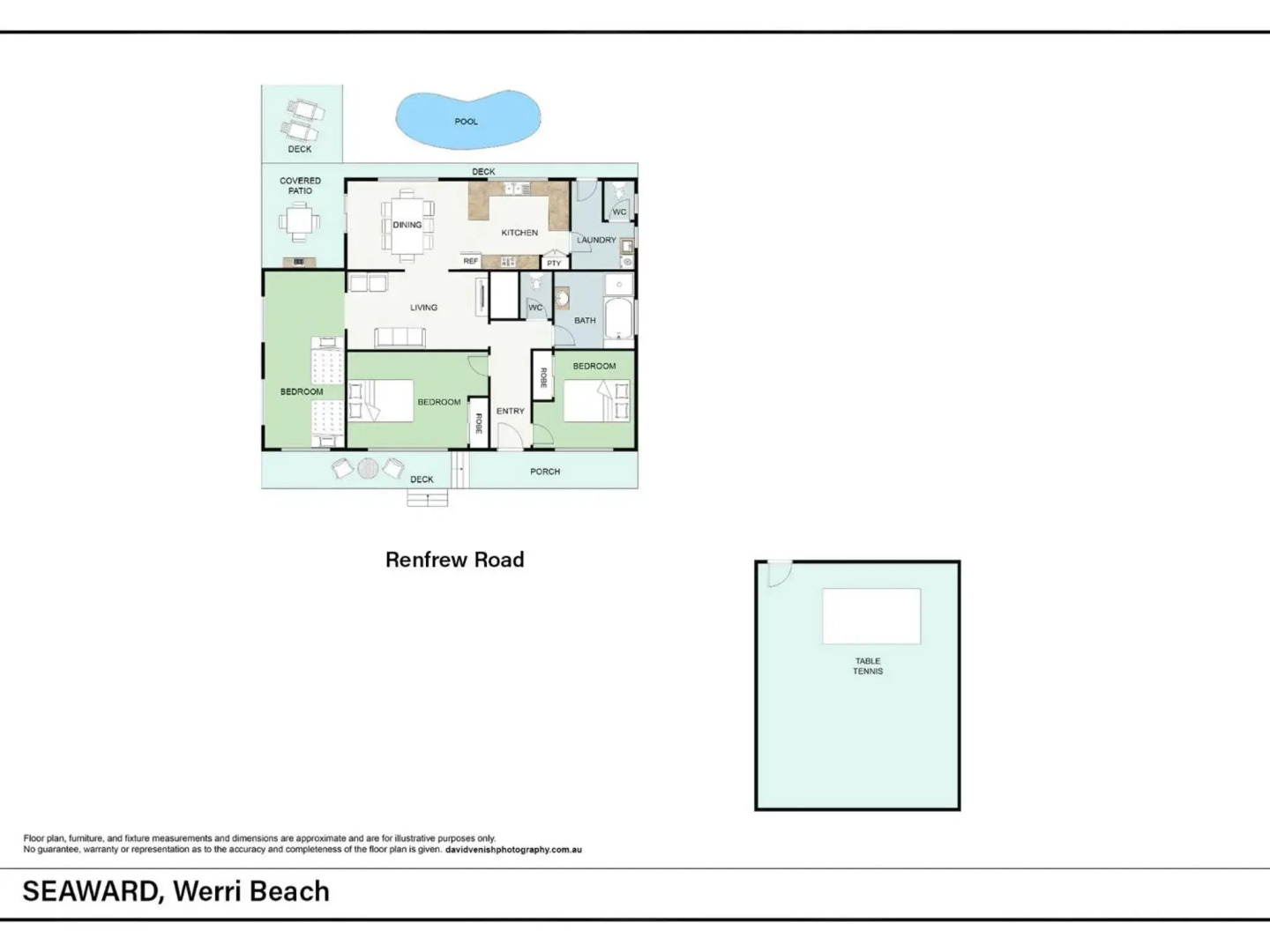 SEAWARD Werri Beach Gerringong 4pm check out Sundays