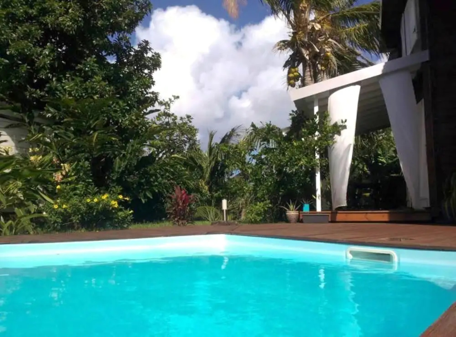 Chalet With 3 Bedrooms in Vincendo, Saint-joseph, With Pool Access, Fu