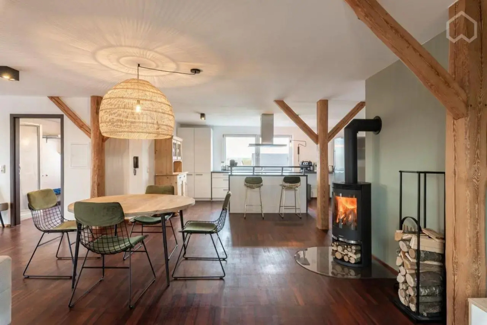 110qm Countryside Loft