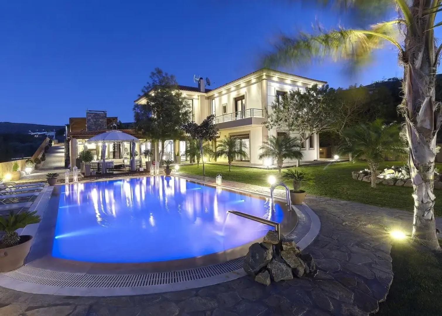Deluxe Captivating Villa With Indoor and Outdoor Pool Sandy Beach is Only 1 5km Away