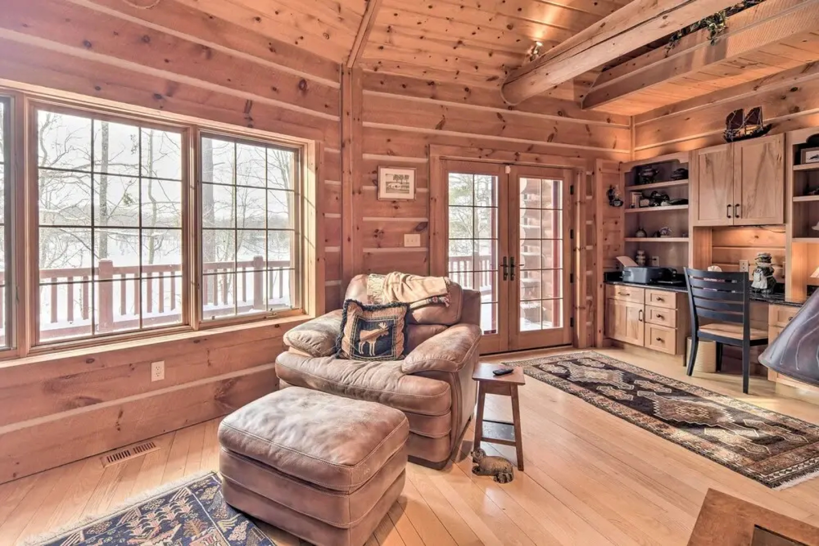 Spacious House w/ Boat Dock on Red Cedar Lake