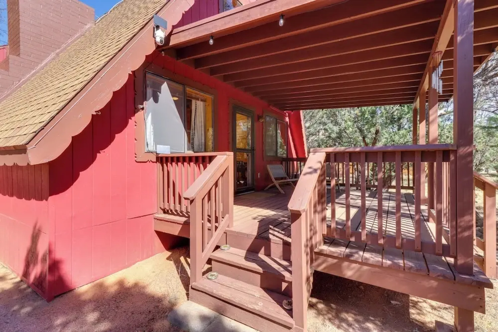 Rustic-modern Overgaard Cabin w/ Decks & Fire Pit!