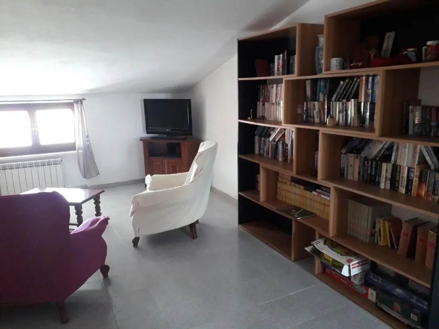 Spacious attic apartment