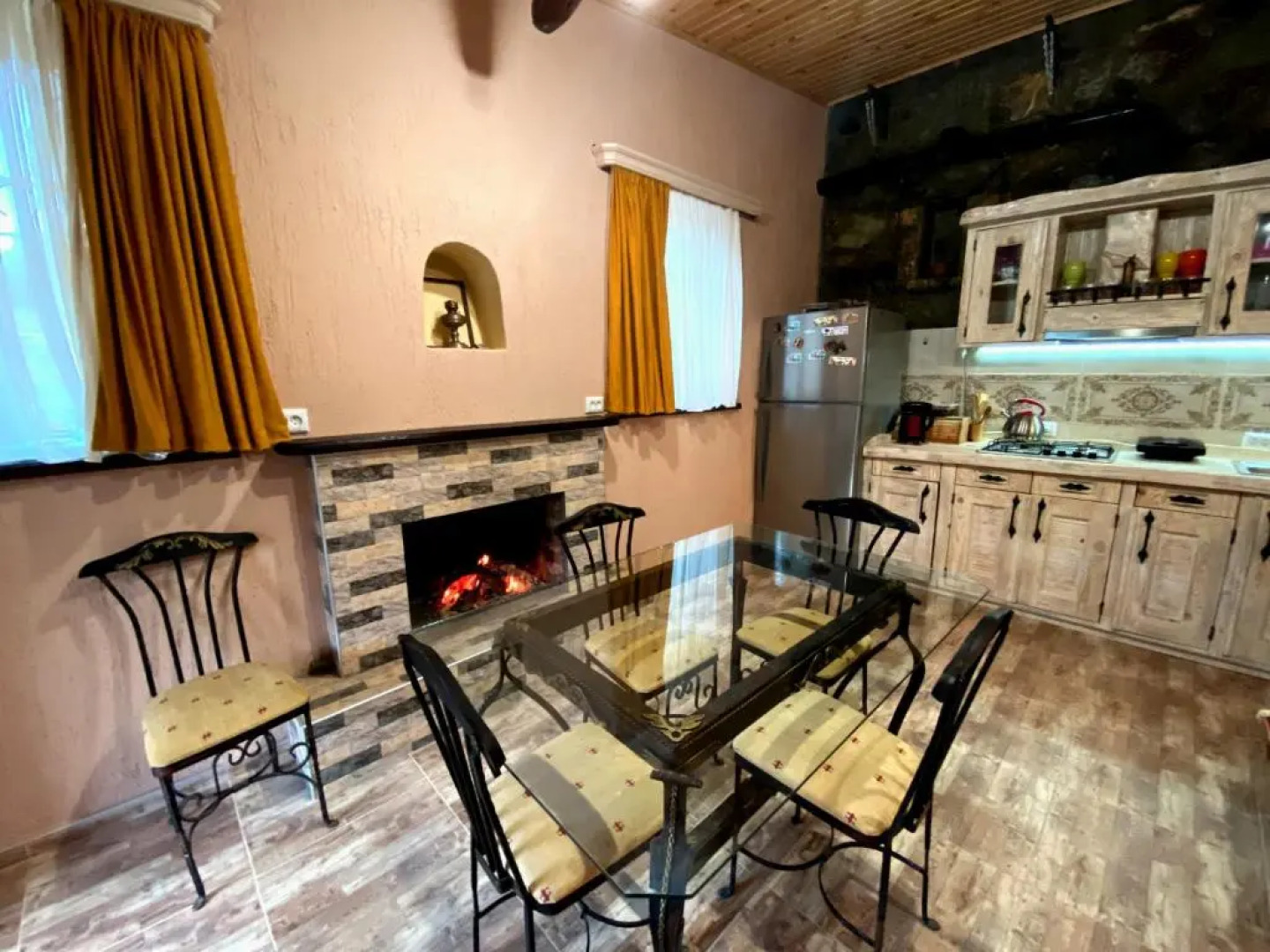 Four seasons in Ananuri