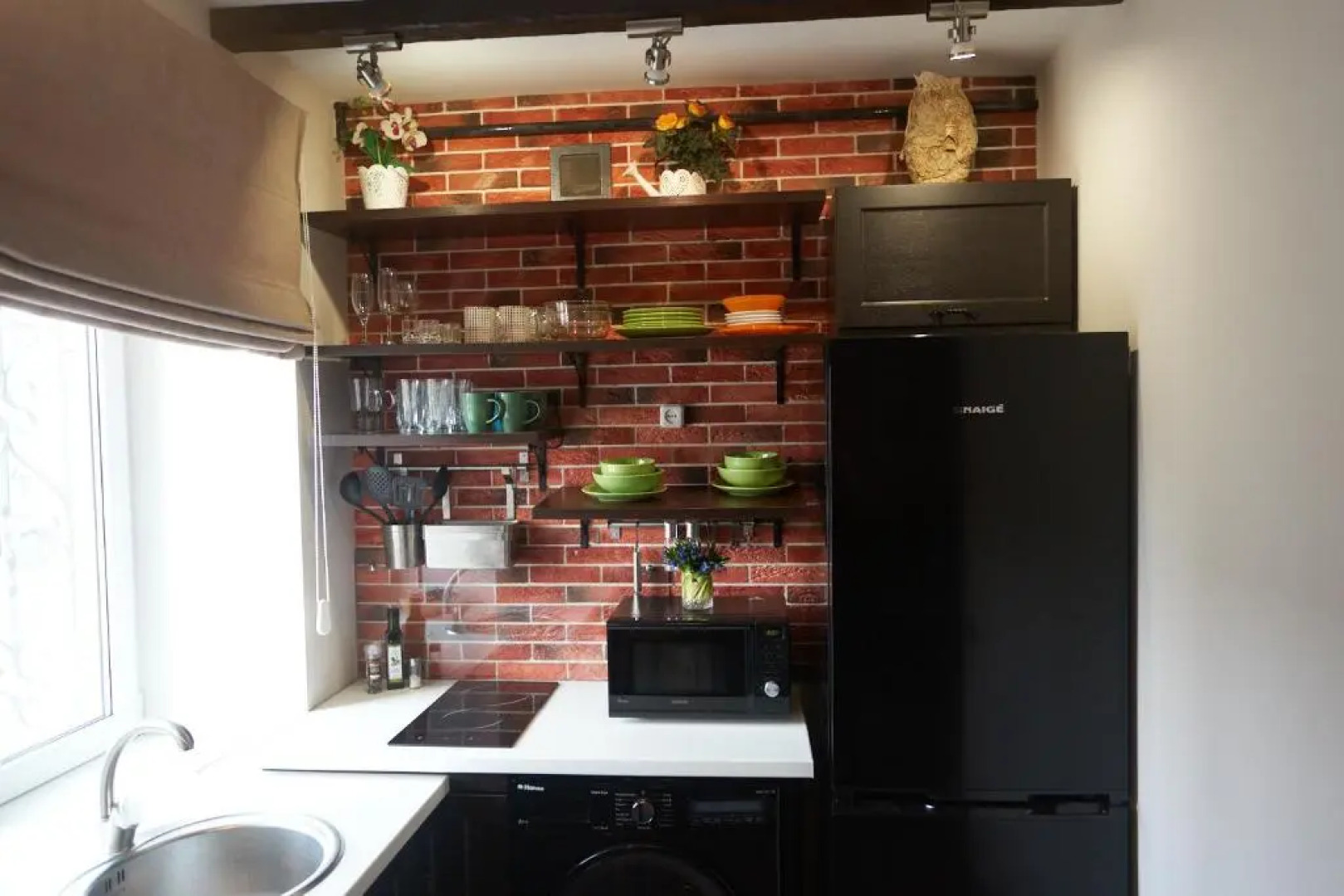 Apartment on Pobeda 4 with sauna