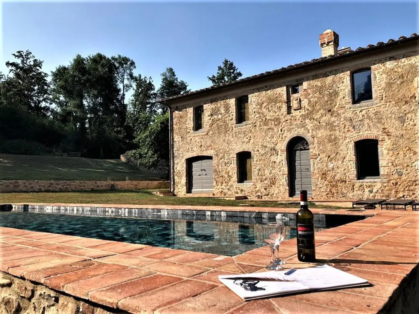 Villa With 4 Bedrooms in Monticiano Siena , With Private Pool and Wifi
