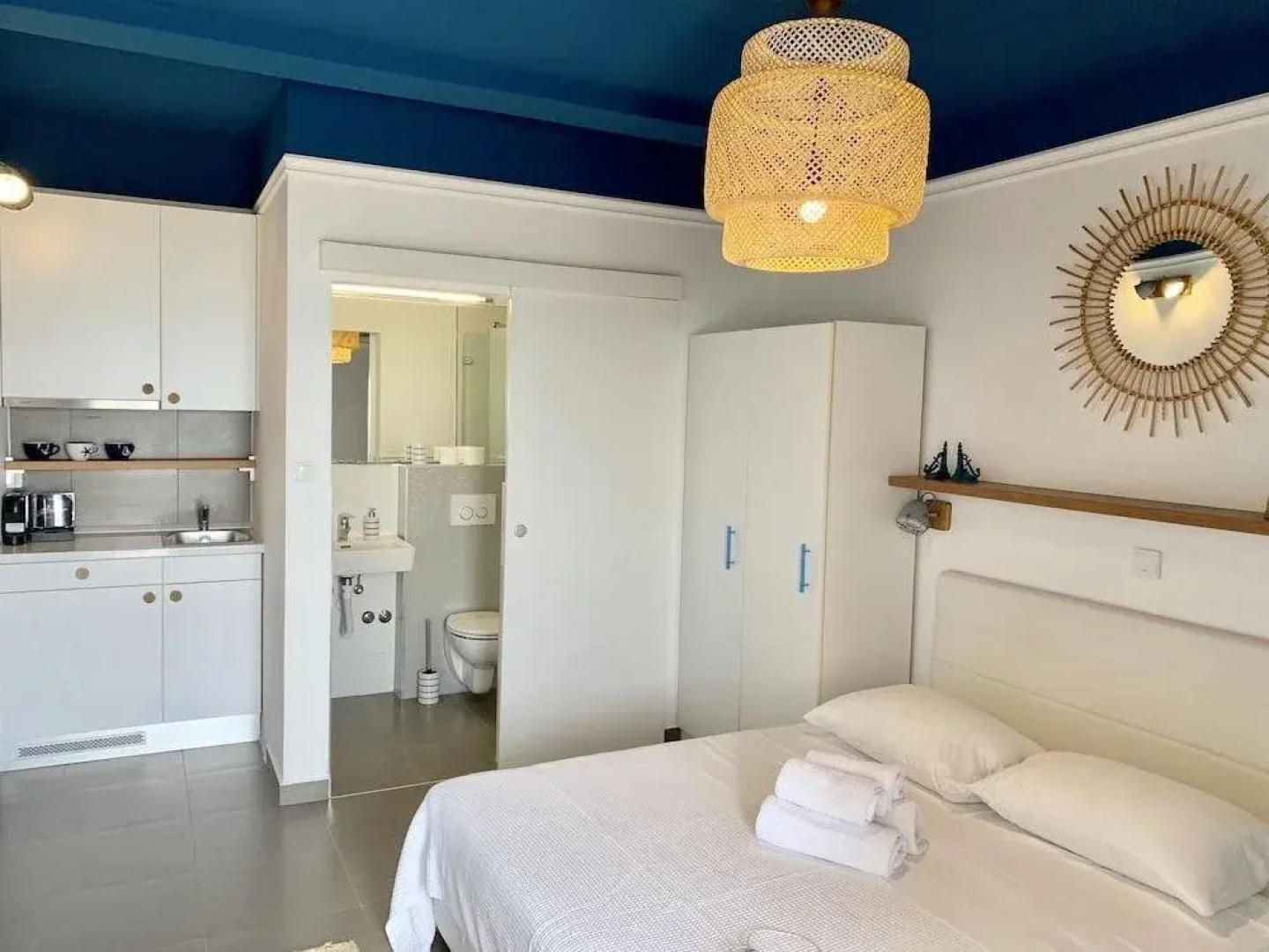 Villa Tamaris on the beach