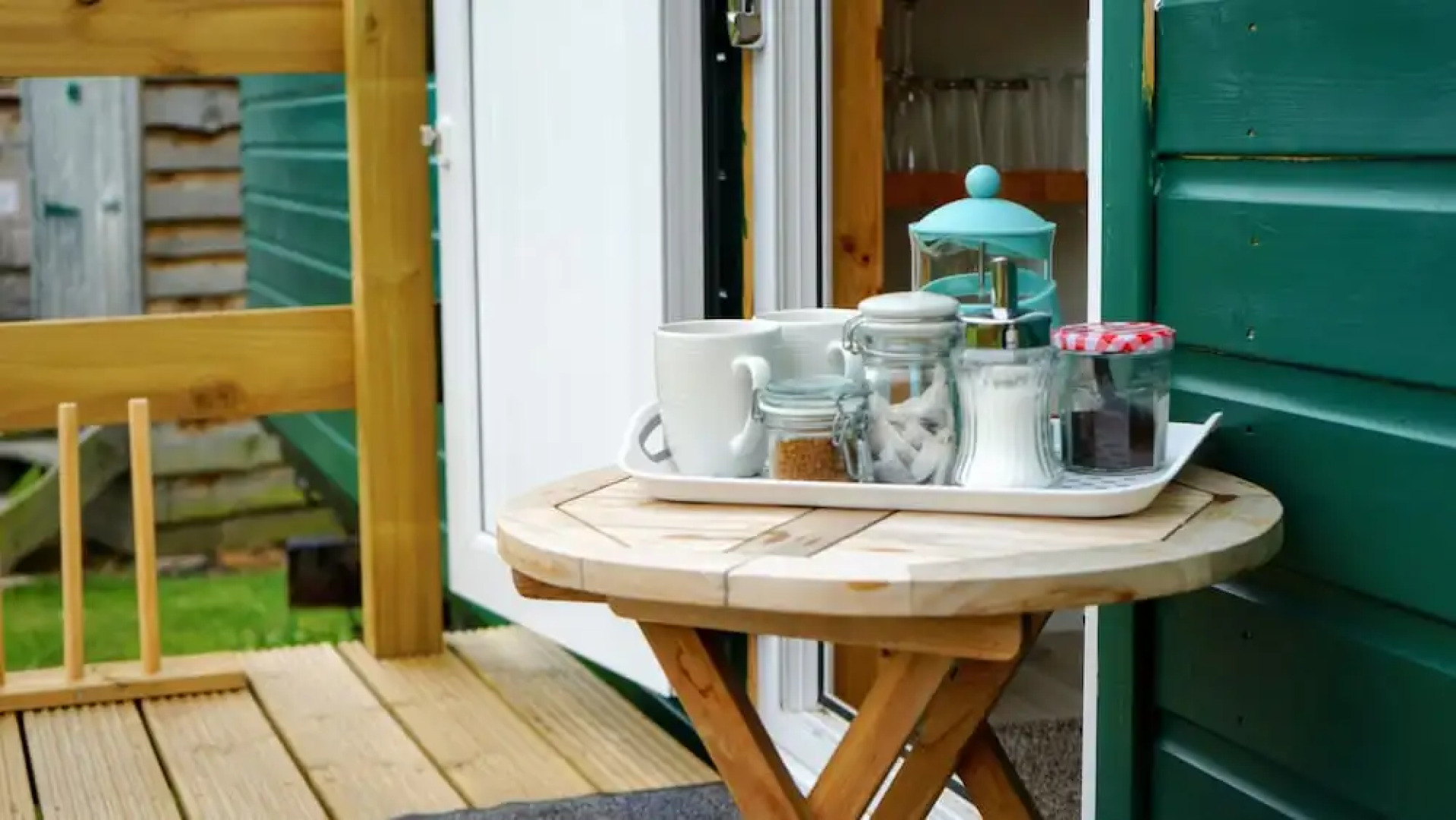 Unique Upcycled Straw Trailer @ Westcote
