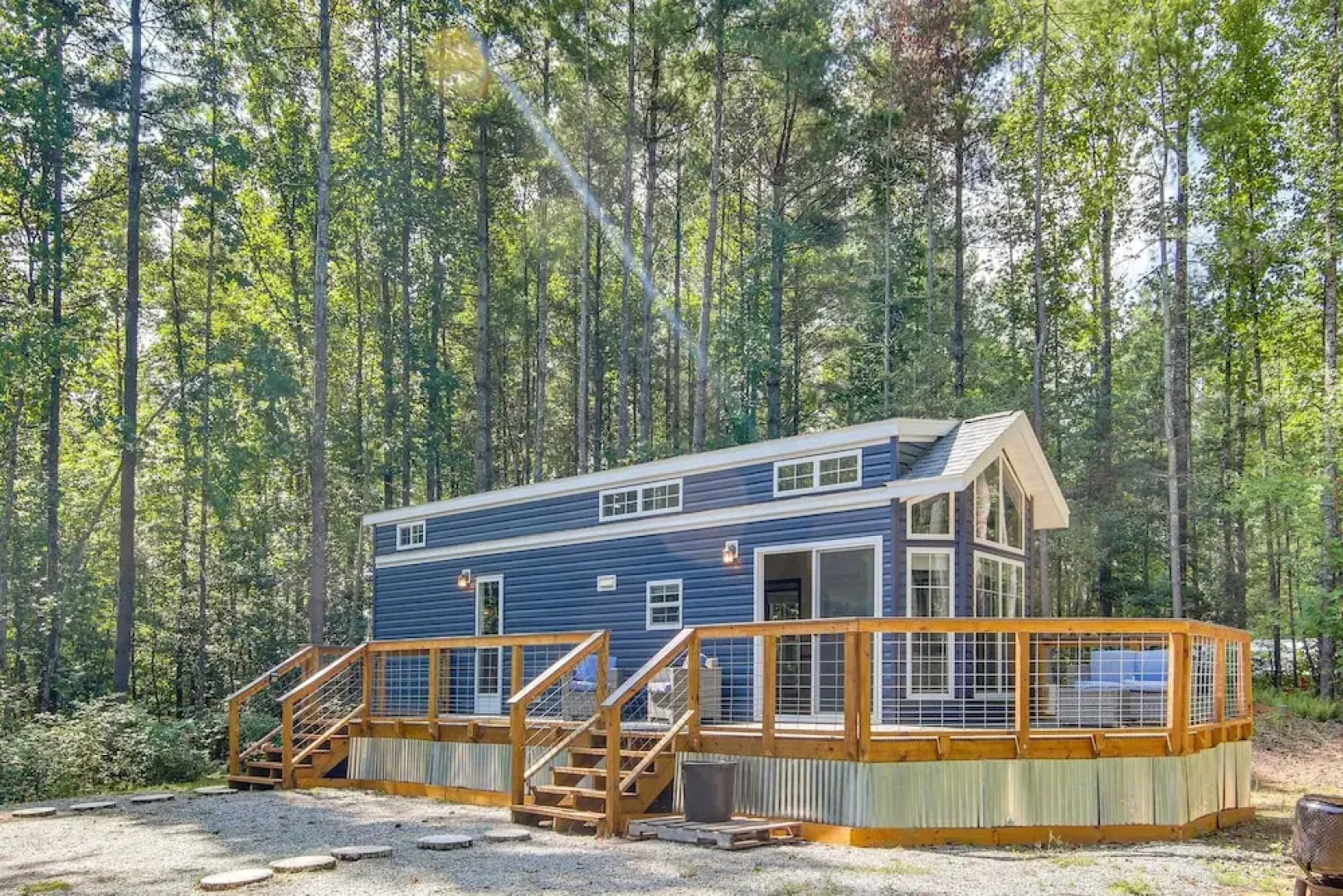 Tree-lined Cabin w/ Grill in Penrose!