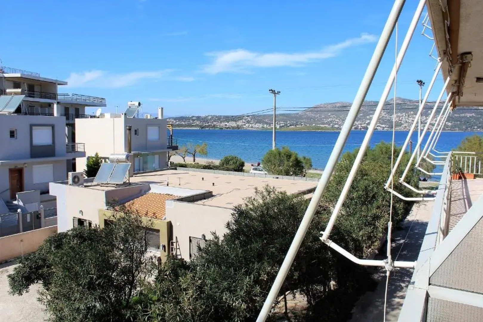 Apartment SEA VIEW in front of the beach of Agia Marina