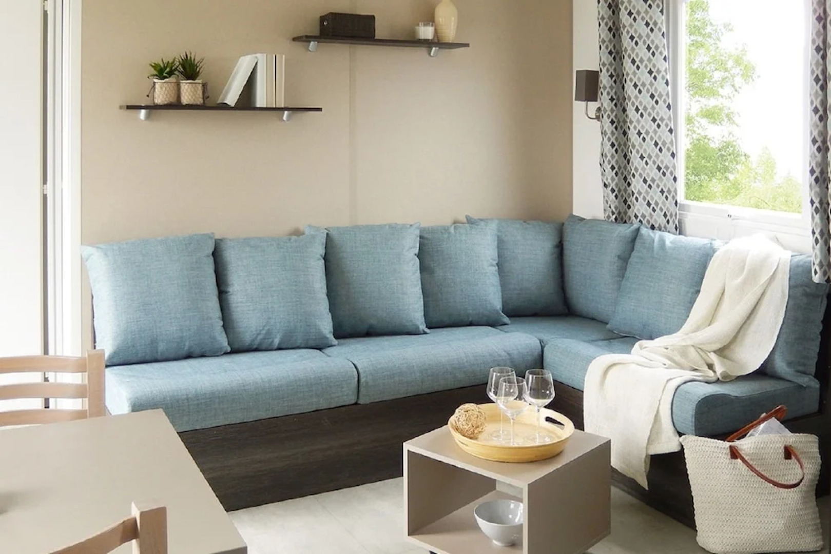 Mobil home neuf camping La Reserve