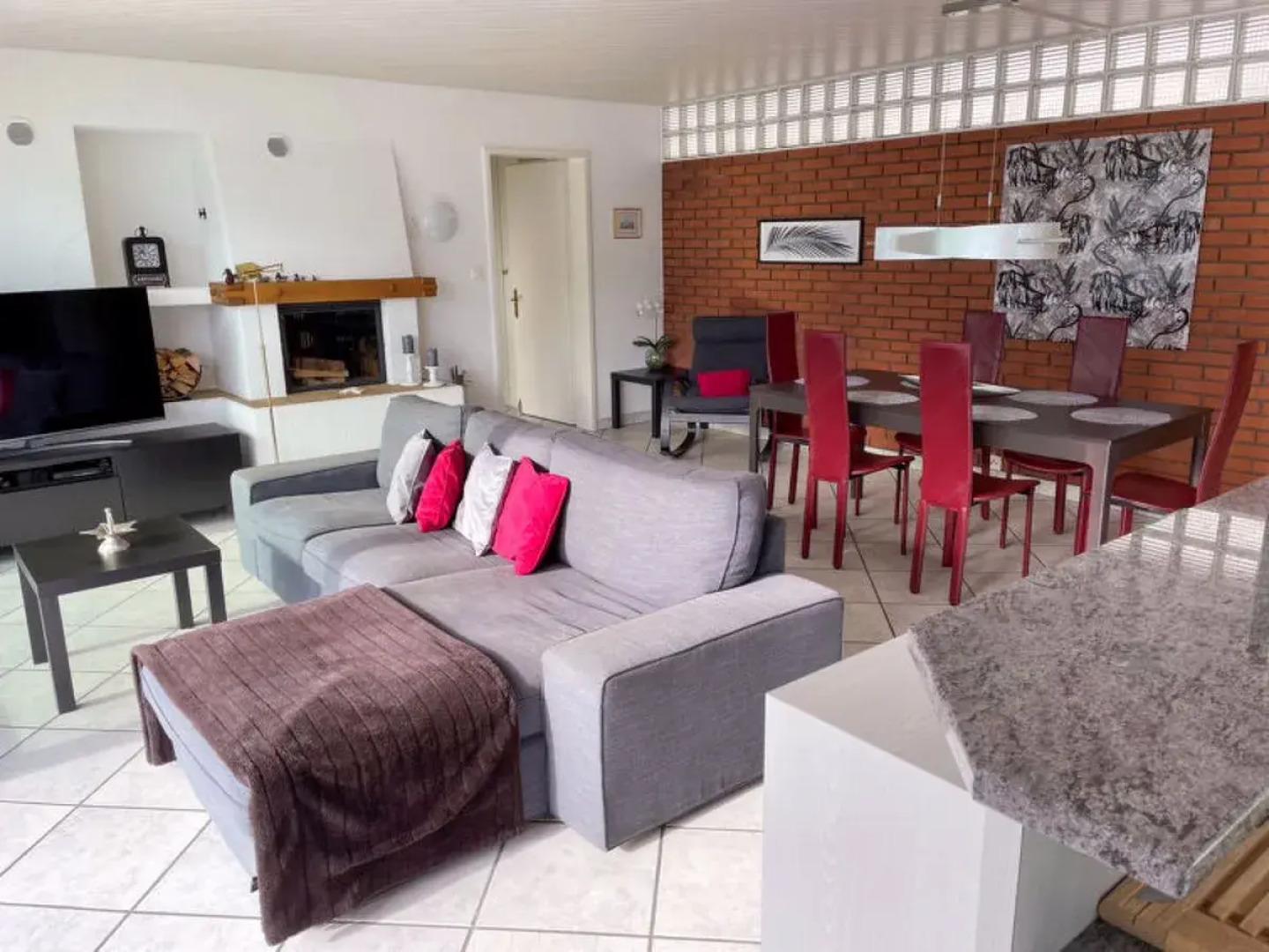 Seestern am See mit Bootsvermietung