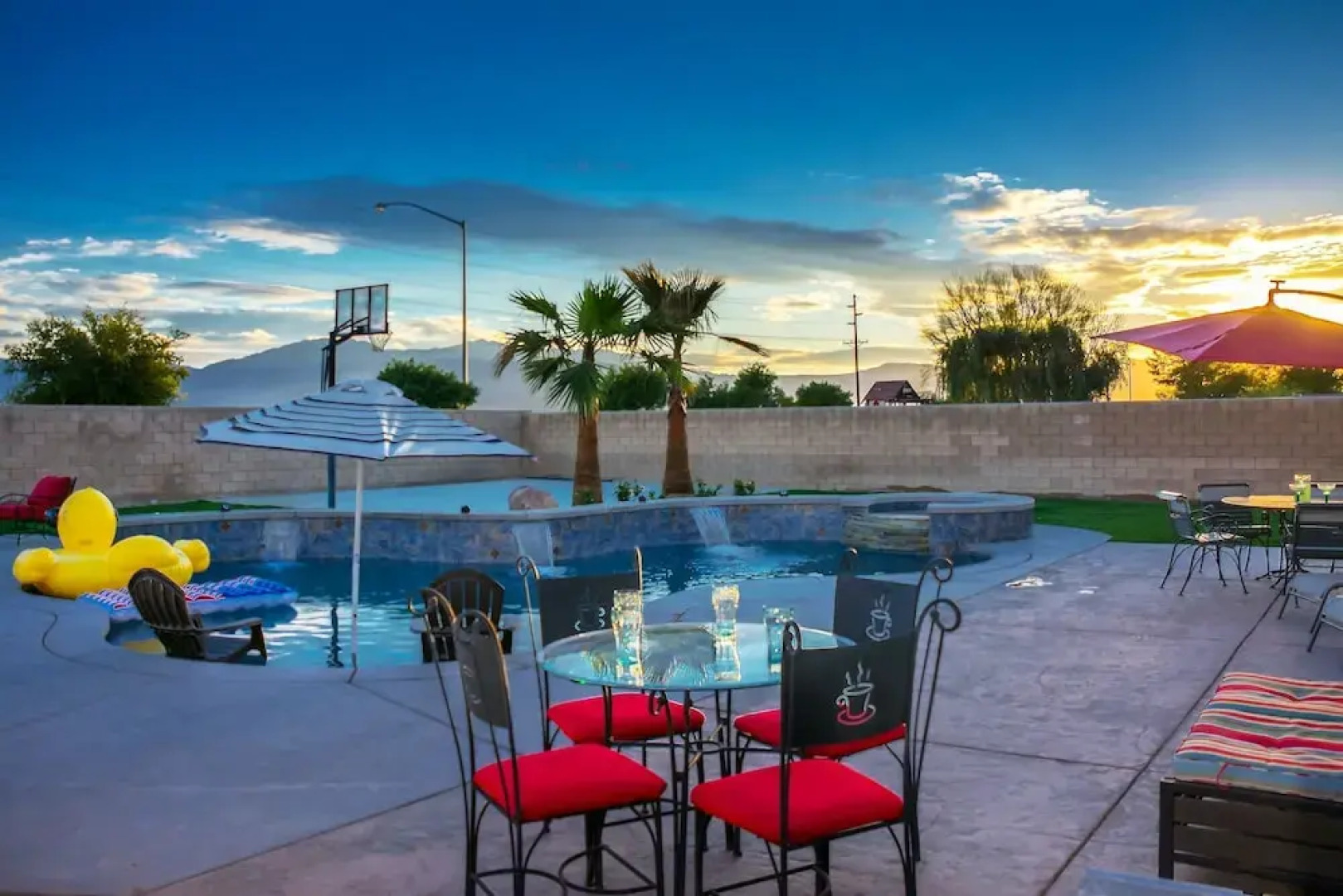 Coachella Splash Pad Four Bedroom House