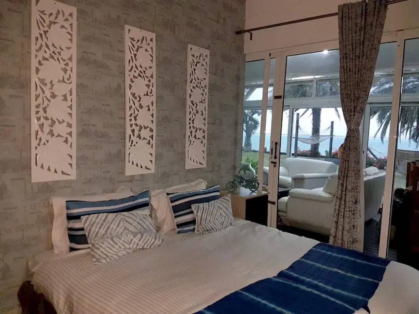 Apartment With 3 Bedrooms in Trou D'eau Douce, With Wonderful sea View