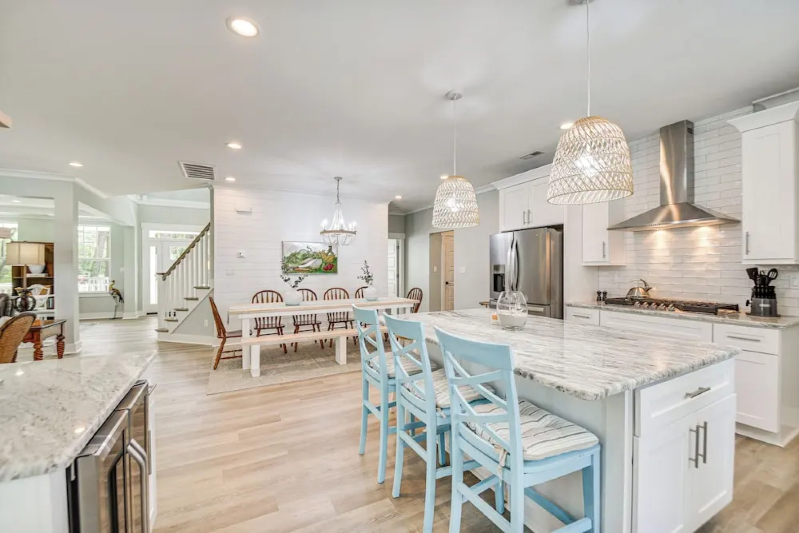 Cape Charles Home: Private Pier & Beach-front Deck