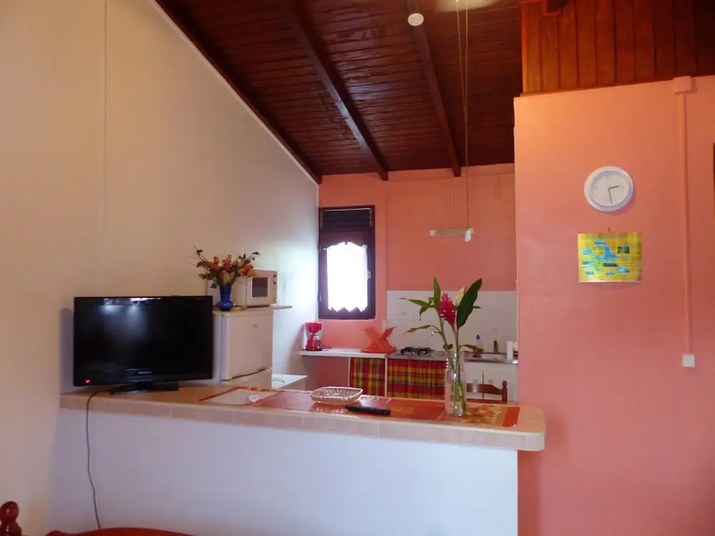 Studio in Capesterre Belle Eau, With Enclosed Garden and Wifi Near the Beach