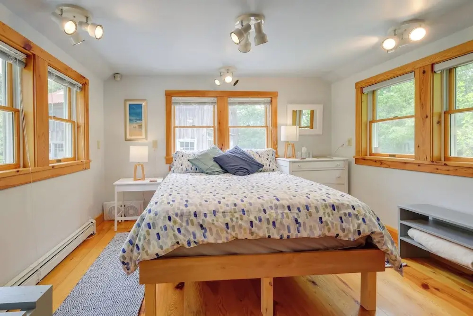 Yard & Fire Pit: Unique Cape Cod Home in Brewster