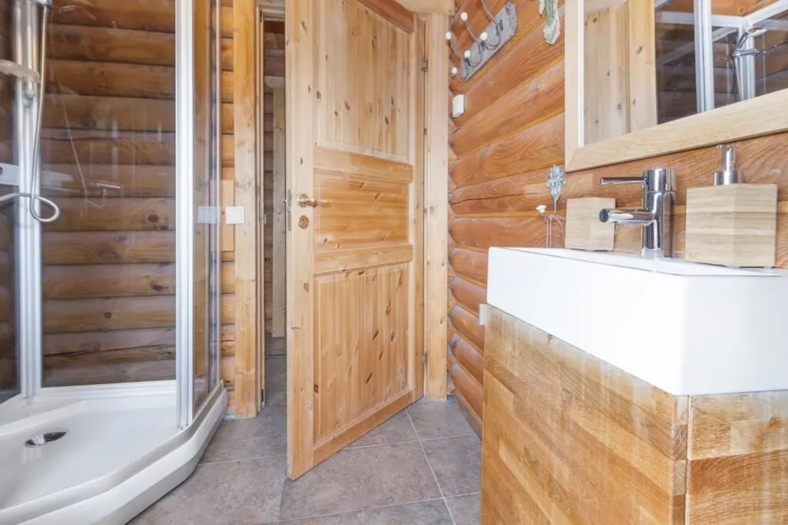 Log Cabin and Guest House