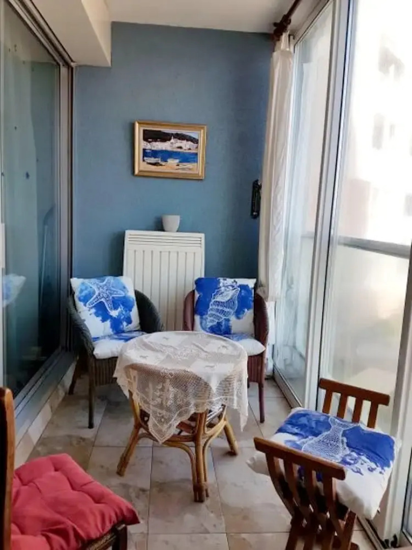 Apartment With one Bedroom in Sète, With Wonderful sea View, Private P