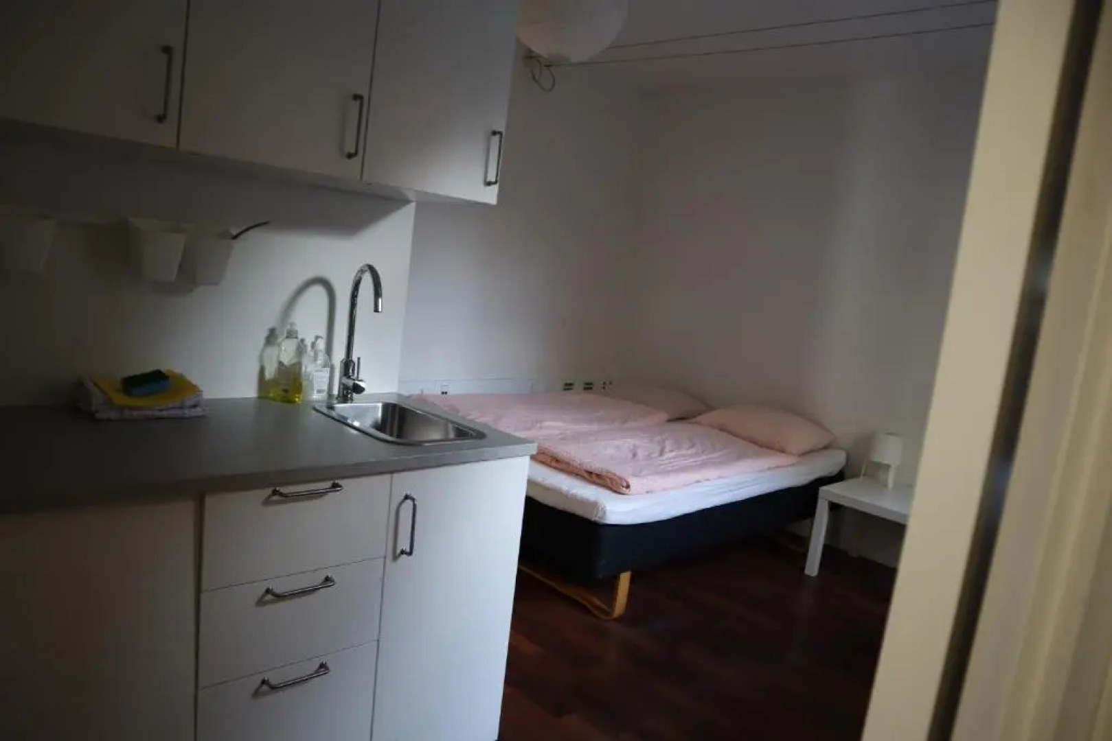 Charming Red Courtyard Apartment