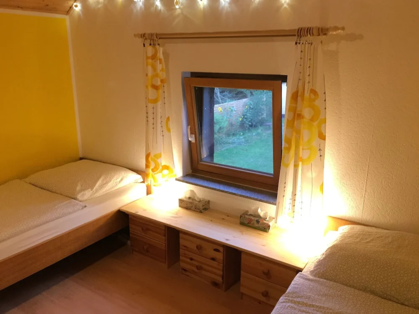 Ferienhaus Mirow-Lärz - Kamin Wald Ruhe