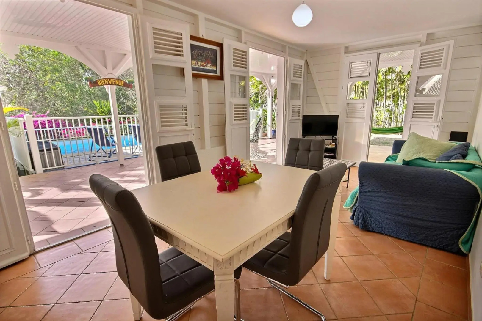 Villa Cattleya: 4ch, piscine et grande terrasse couverte