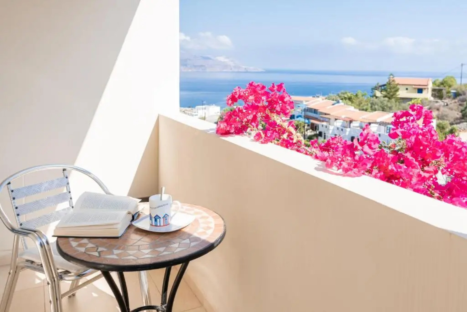 Luxury 3 Bed Villa Bougainvillea, Nr Almyrida - 2 Private Pools + Sleeps 8