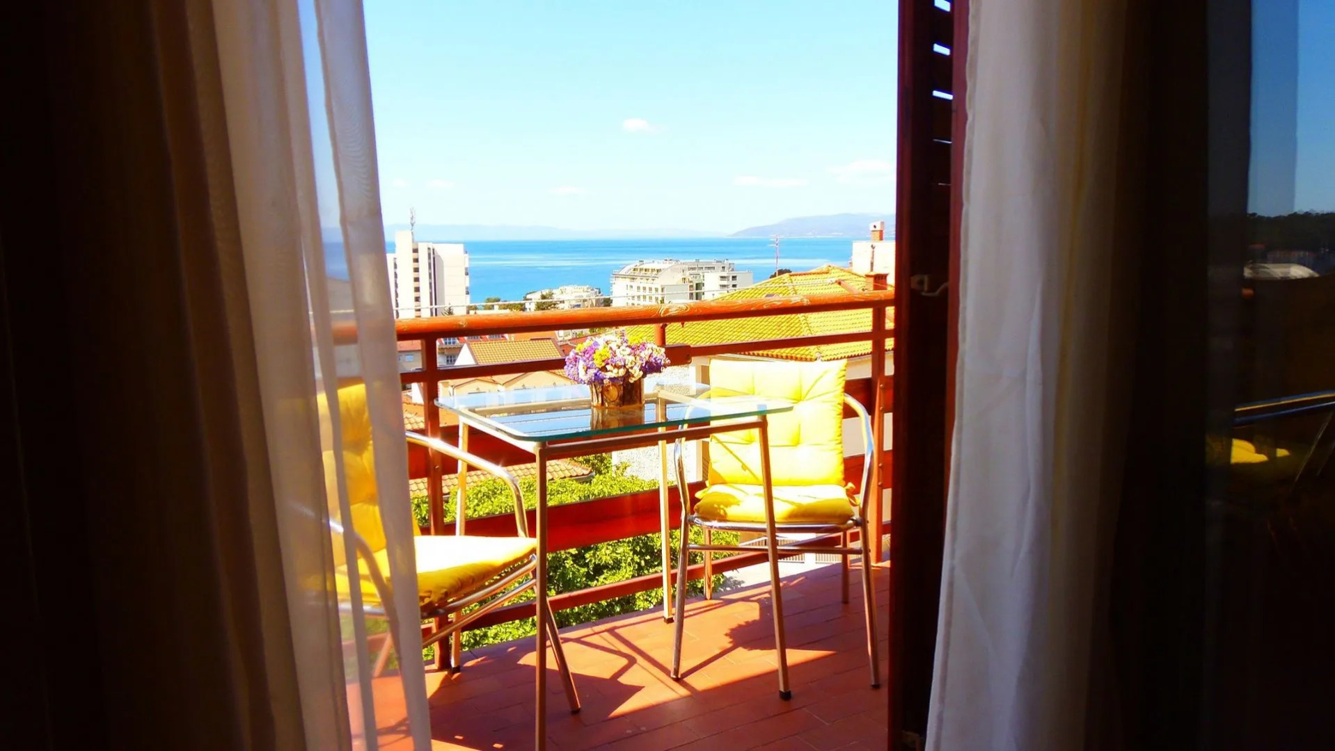 Apartment Bor - with great view: A1Garbin Makarska, Riviera Makarska