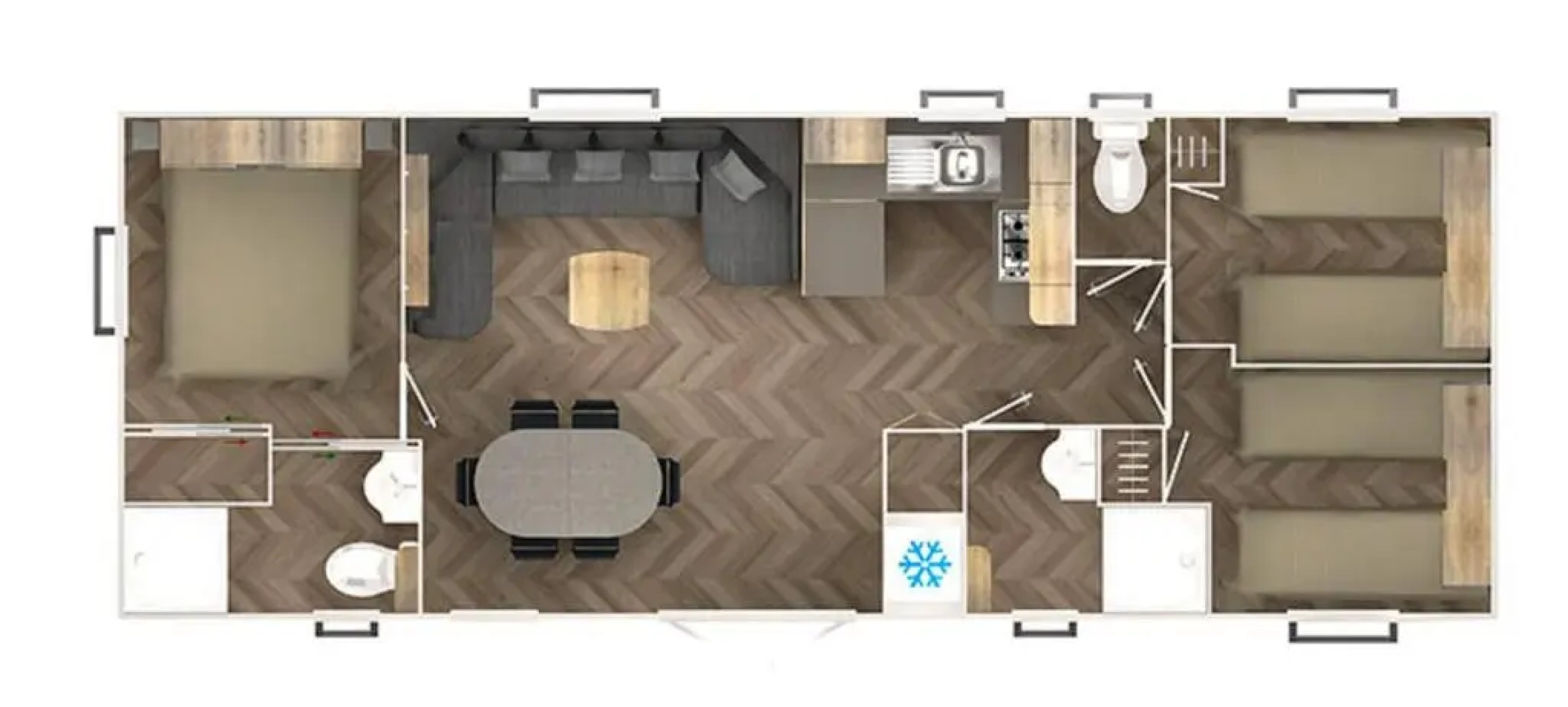 Bungalow de 3 chambres a Saint Brevin les Pins a 500 m de la plage avec piscine partagee et jardin clos