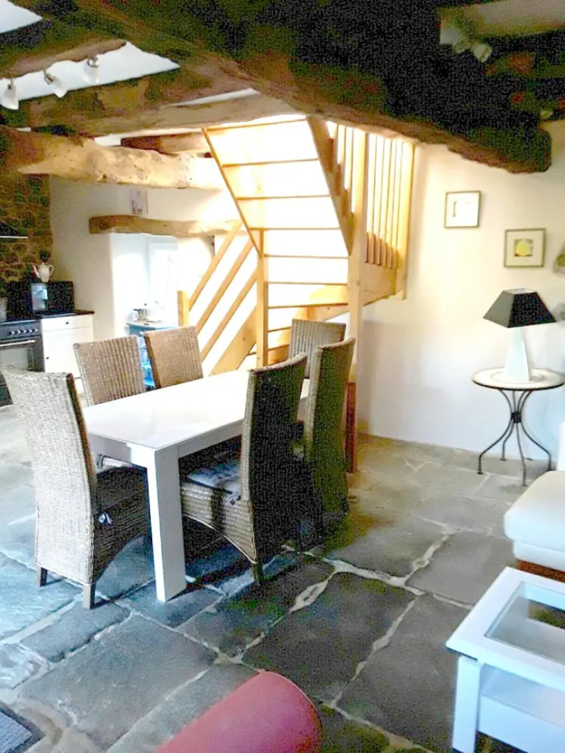 House With 2 Bedrooms in Guimaëc, With Wonderful sea View, Enclosed Ga