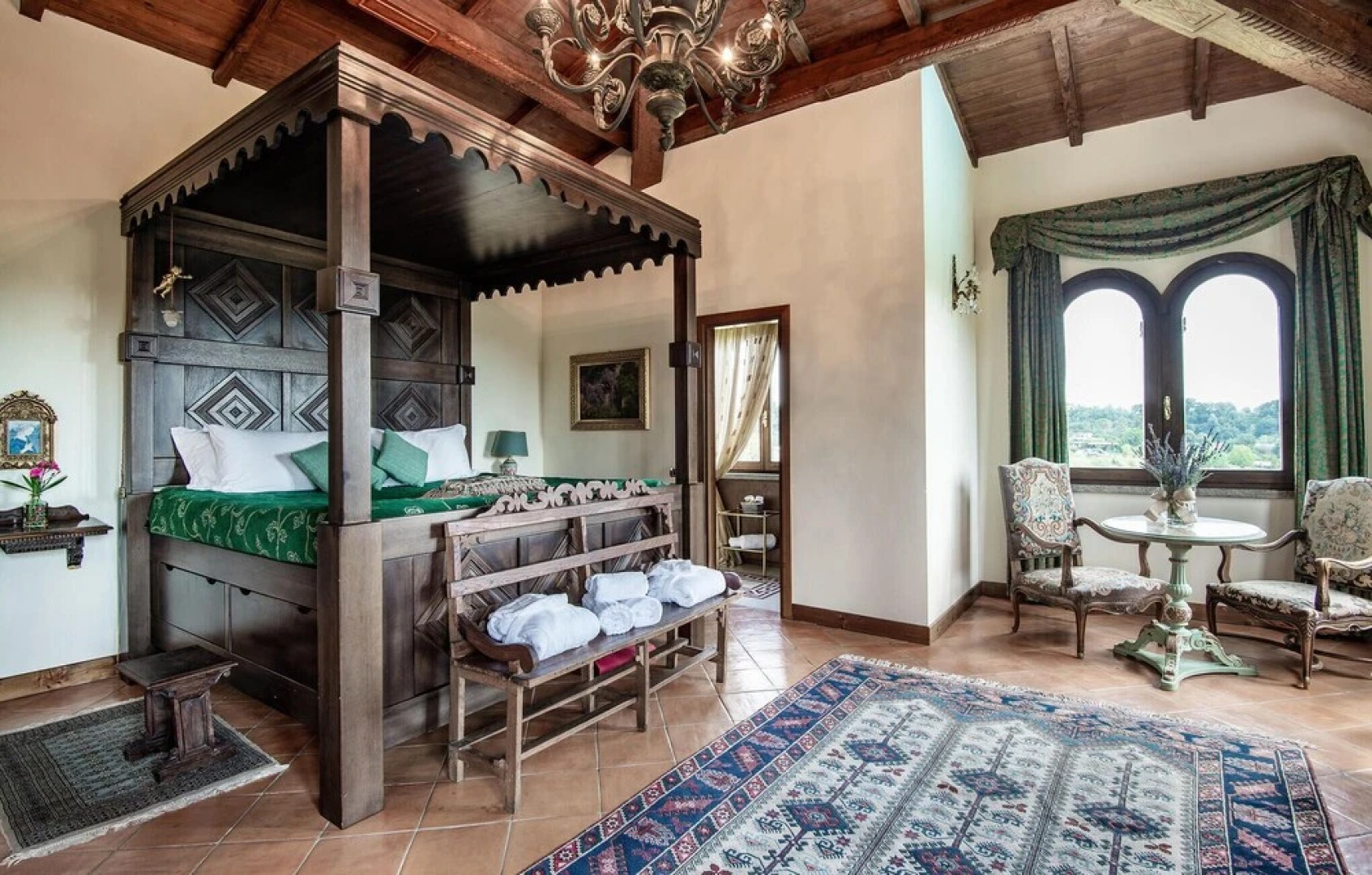 Beautiful Apartment in Poggio Catino With 1 Bedrooms, Wifi and Outdoor Swimming Pool