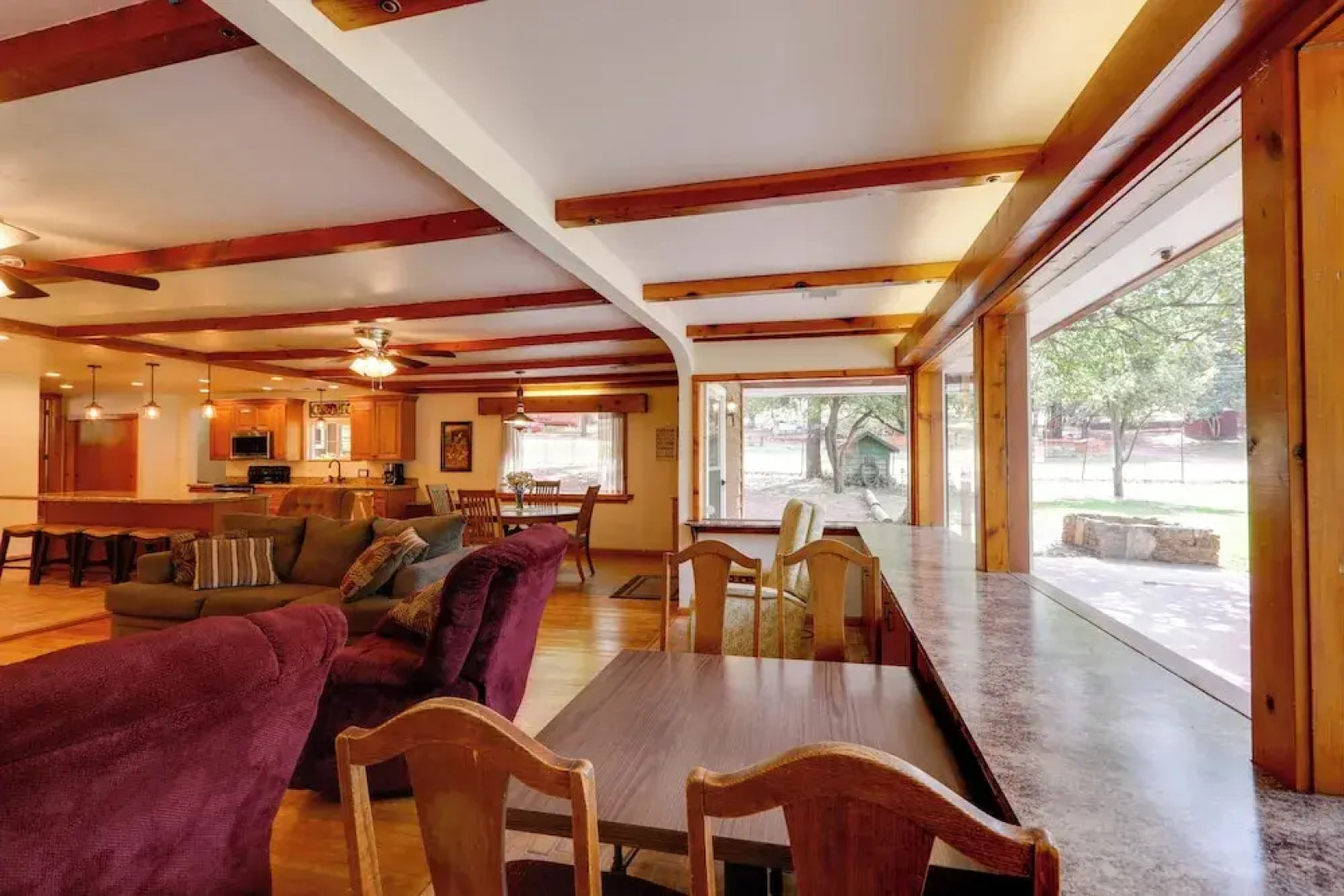 8 Mi to Fossil Springs Trailhead: Pine Retreat!