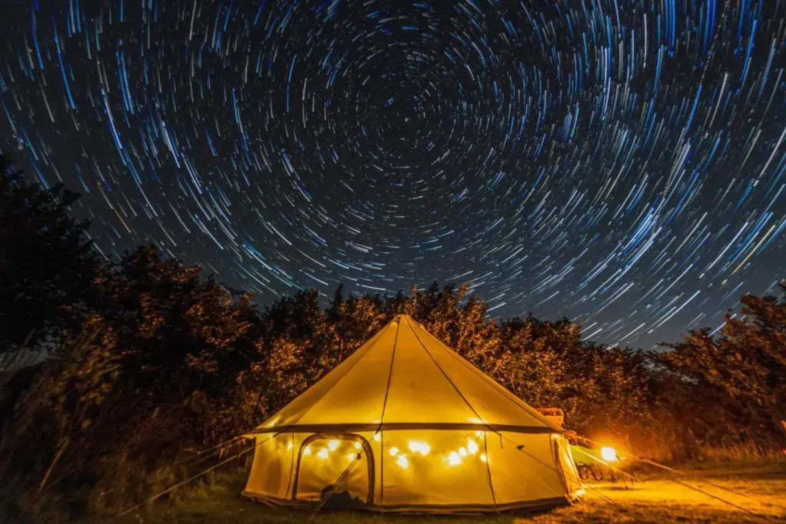 Daisy Bell Tent at Belan Bluebell Woods