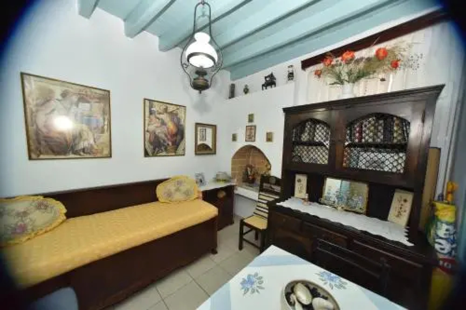 Traditional house by the sea