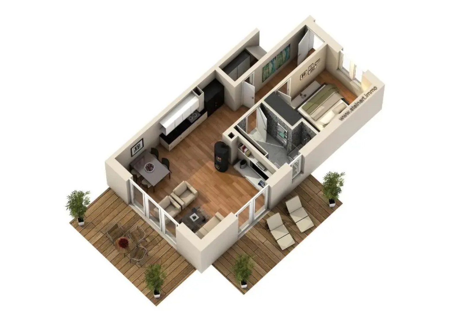 Hafendorf Haus 7_ Apartment 5