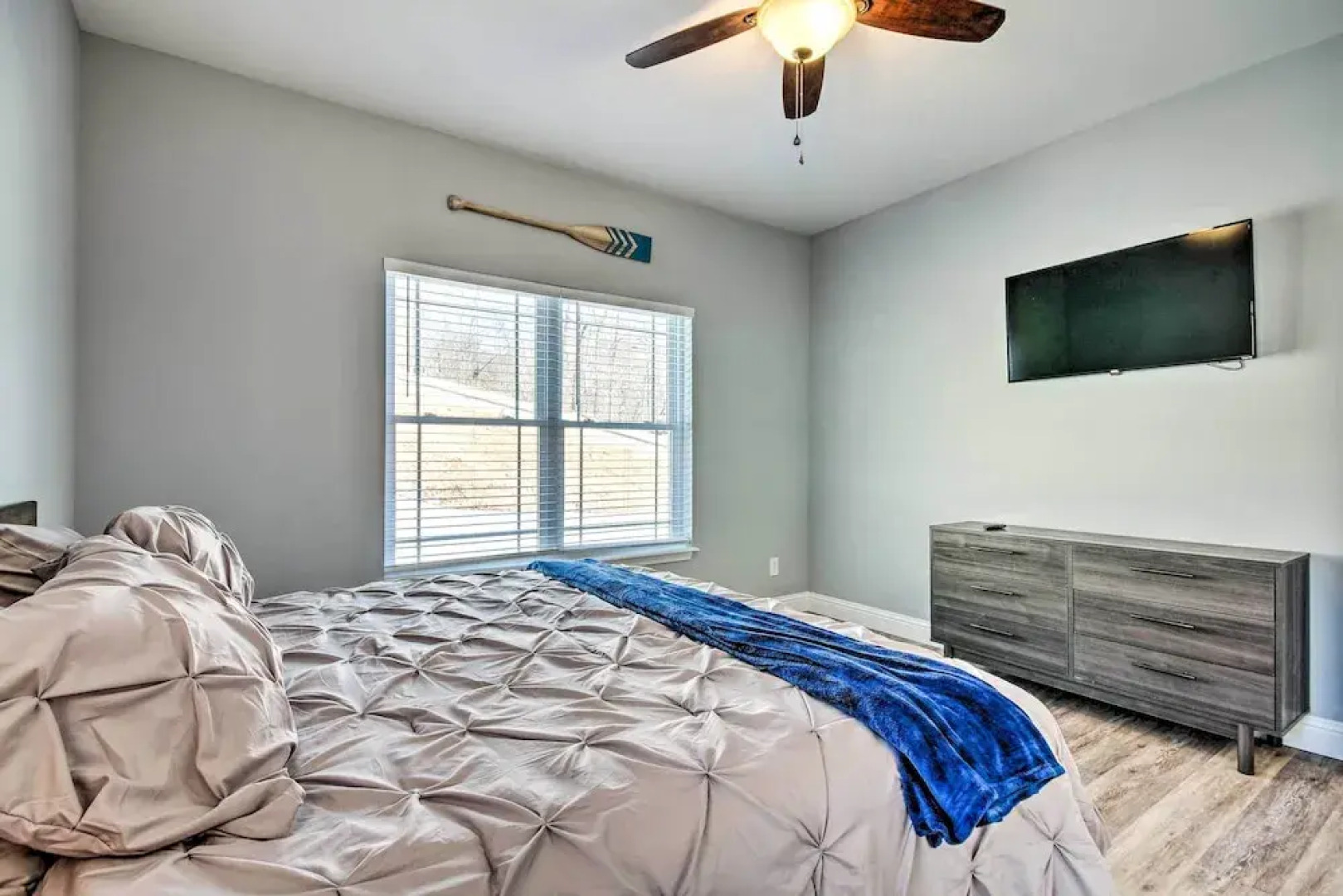 Dock & Fire Pit: Lakefront Rocky Mount Home!