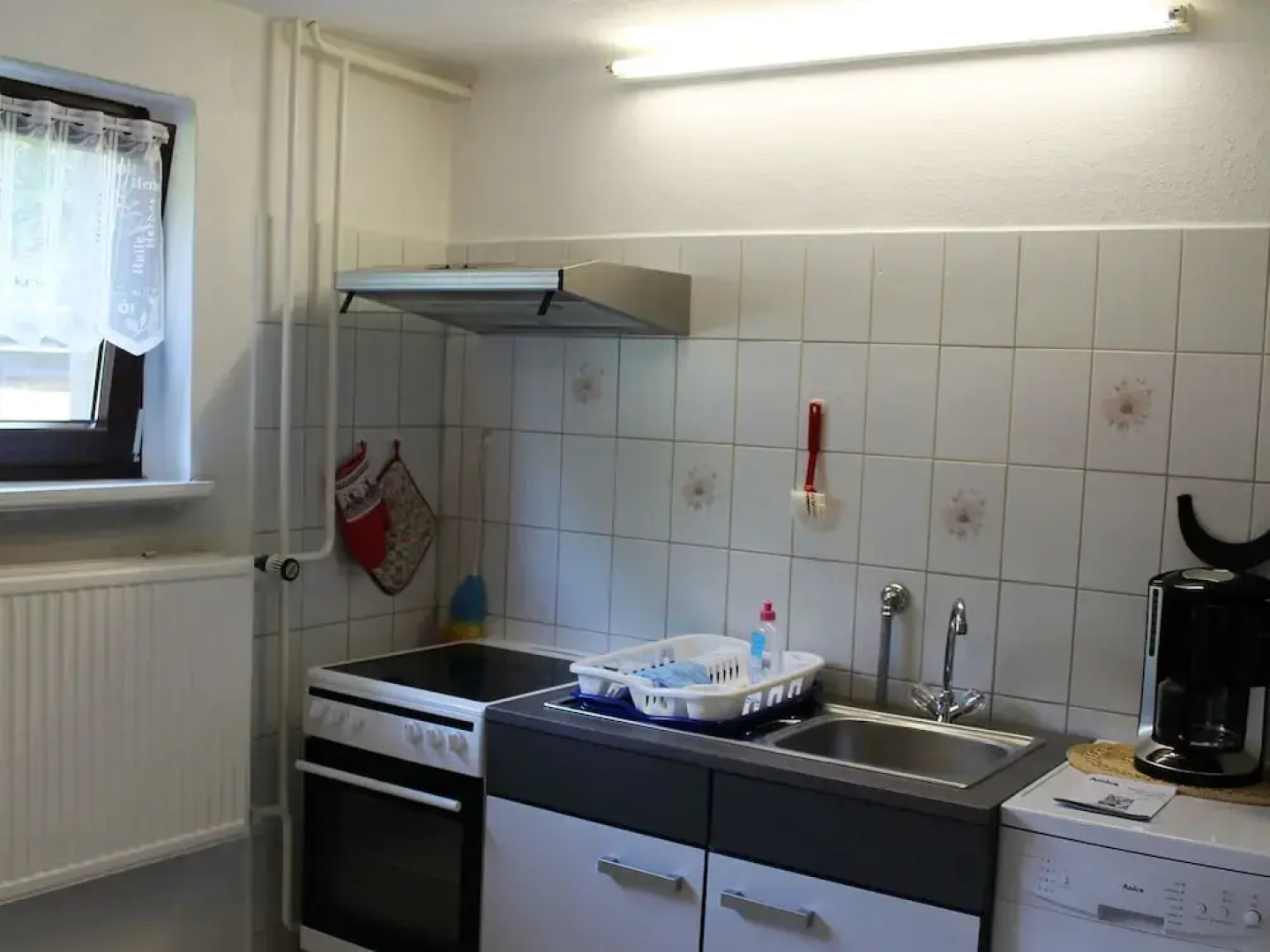 Apartment in Zierow With Garden, Roofed Terrace and Barbecue